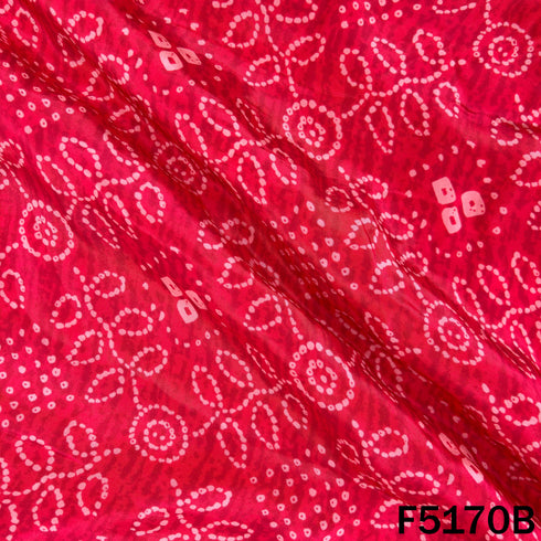 Digital Print Viscose Crepe Fabric  - F5170